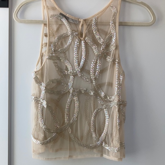 Beaded Crop Tank - Picture 3 of 3